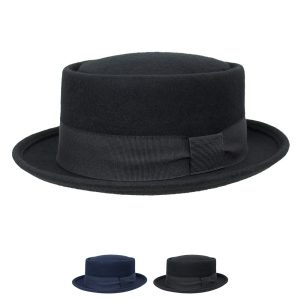 Cappello Pork Pie in Feltro