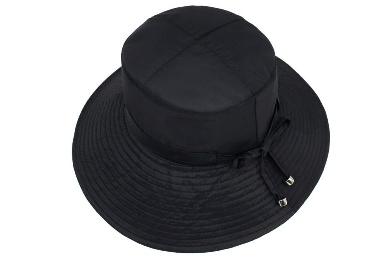 Cappello da pescatore blu navy impermeabile, cappello antipioggia in PVC colorato, cappello antipioggia da pescatore da donna, regolabile e ripiegabile, taglia unica - Italia
