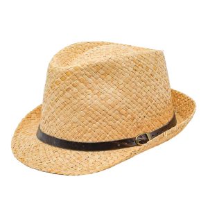 Cappello Trilby in Raffia