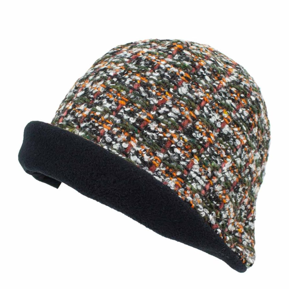 Cappello Reversibile in Lana e Pile