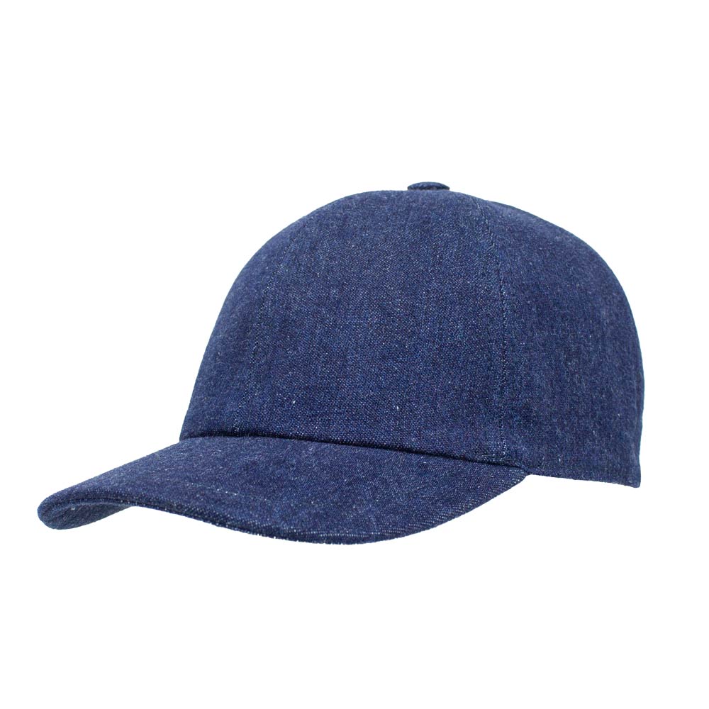 Cappello da Baseball in Jeans- Made in Italy