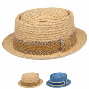 Cappello Pork Pie Raffia