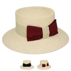 Cappello Panama Originale Donna Naturale