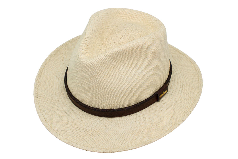 Pamposh Cappello Cowboy In Pelle Australiana – Unisex, Fatto A Mano, Tesa Modellabile, Protezione Solare