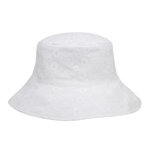 Cappello donna in cotone San Gallo