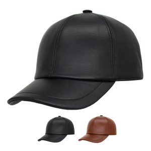 Cappello Baseball in Pelle