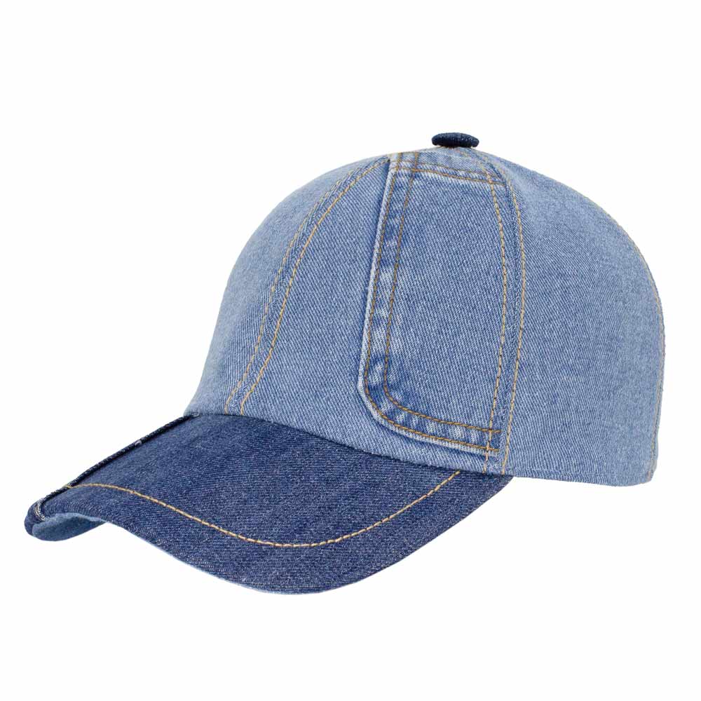Cappellino Baseball Denim Particolare