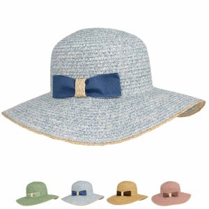 Cappello Pamela Melange e Rafia