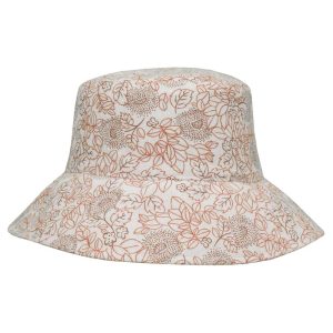 Cappello da donna tesa larga Cotone floreale