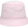 Cappello da pescatore estivo bambina cotone rosa pizzo san gallo