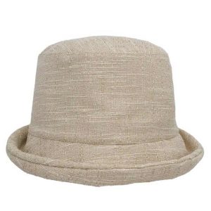 Cappello donna in cotone con lurex