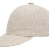 Cappello-estivo-bambini-visiera-lino-beige