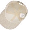 Cappello-estivo-bambini-visiera-lino-beige