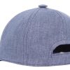 Cappello-estivo-bambini-visiera-lino-celeste-melange