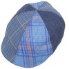 Coppola estiva uomo lino azzurro blu multicolor duck