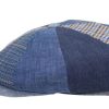 Coppola estiva uomo lino multicolor blu jeans melange peaky