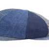 Coppola estiva uomo lino multicolor blu jeans melange peaky