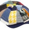 Coppola estiva uomo particolare multicolor patchwork peaky