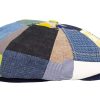 Coppola estiva uomo particolare multicolor patchwork peaky
