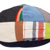 Coppola estiva uomo particolare multicolor patchwork peaky