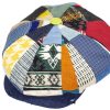 Coppola estiva uomo particolare multicolor patchwork peaky