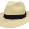 Cappello Panama Montecristi fine originale paglia estivo (2)