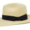 Cappello Panama Montecristi fine originale paglia estivo (3)