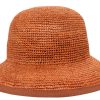 Cappello paglia donna Cloche paglia donna rafia crochet coccio