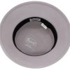 cappello cloche in feltro donna bucket grigio.